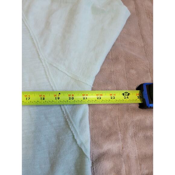 Tommy Hilfiger Sport Womens Large Roll-Tab Lightweight Slub Shirt - Picture 4 of 5